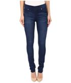 Liverpool - Sienna Pull-on Silky Soft Denim Skinny Jean Leggings In Havasu Deep Blue