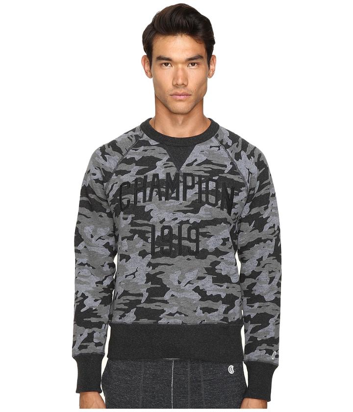 Todd Snyder + Champion - Camo Print Sweatshirt