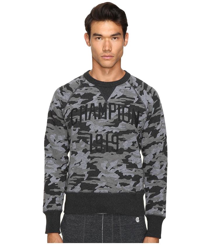 Todd Snyder + Champion - Camo Print Sweatshirt