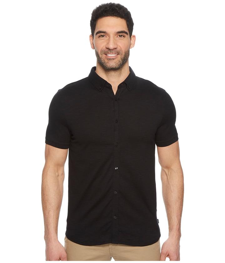 Calvin Klein - Coatfront Knit Slub Polo Shirt