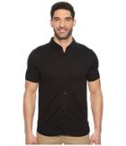 Calvin Klein - Coatfront Knit Slub Polo Shirt