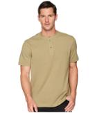 Lacoste - Short Sleeve Henley Waffle Stitch Regular