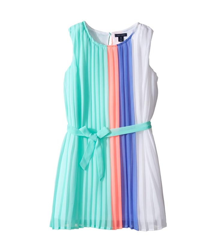 Tommy Hilfiger Kids - Engineer Pleated Chiffon Dress