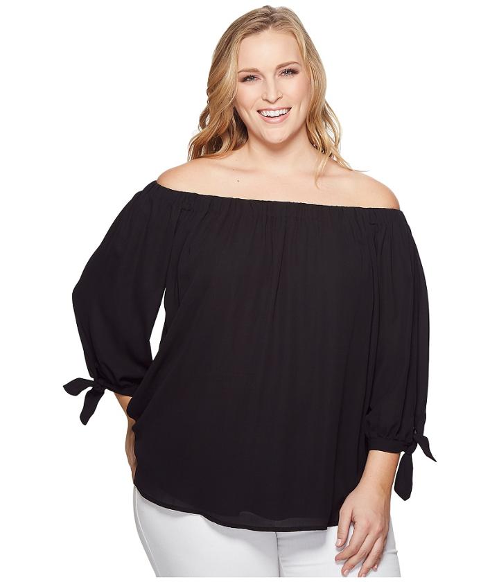 Kari Lyn - Plus Size Gianna Off Shoulder Blouse