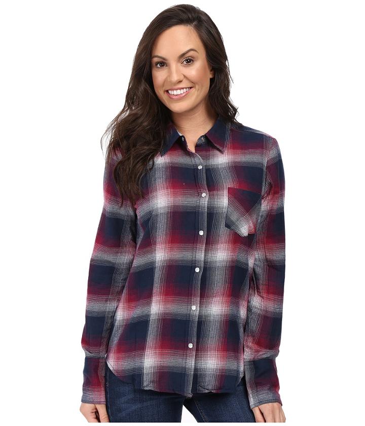Stetson - Pomegrante Plaid Western Shirt
