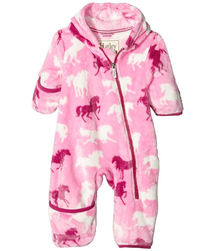 Hatley Kids - Fairy Tale Horses Fuzzy Fleece Bundler