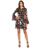 Donna Morgan - Gwendoline Fit And Flare Bell Sleeve Dress
