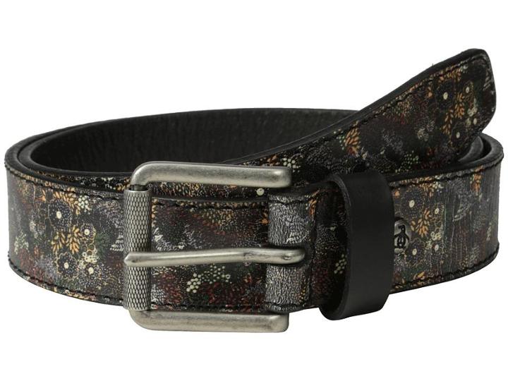 Original Penguin Printed Leather Belt