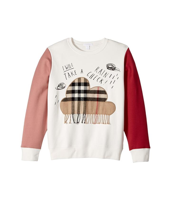 Burberry Kids - Rain Cloud Check Sweat