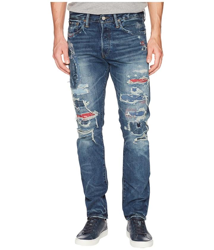 Polo Ralph Lauren - Sullivan Slim Five-pocket Denim In Lincoln Repaired