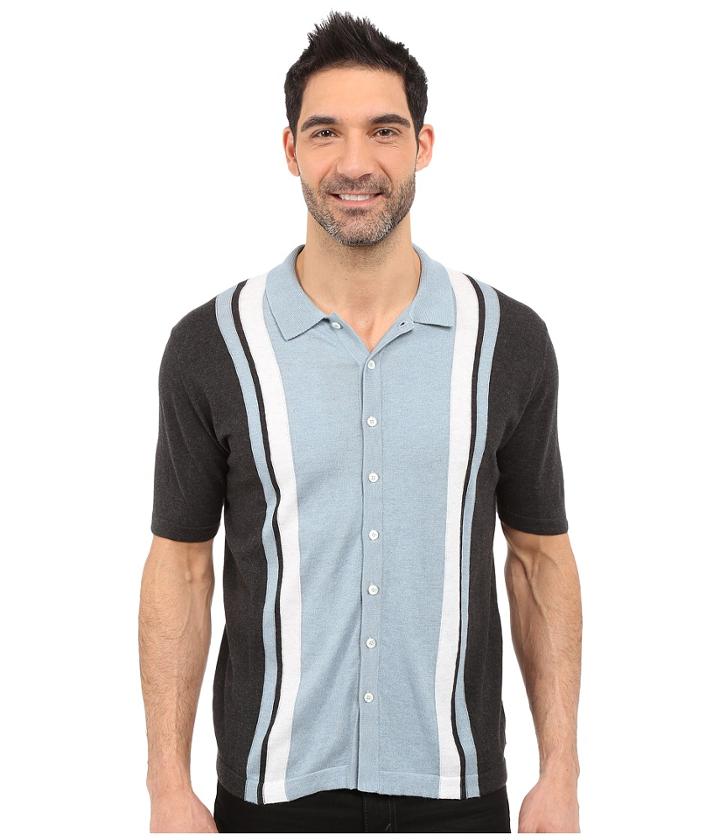Agave Denim - Elwha Retro Short Sleeve Button Up