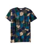 Versace Kids - Short Sleeve Tee Camo Print And Logo