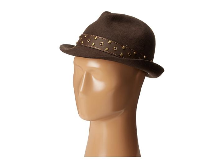 Carlos By Carlos Santana - Wool Fedora With Teardrop Crown Hat