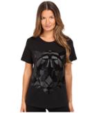 Just Cavalli - Flocked Tiger Face Screen Tee
