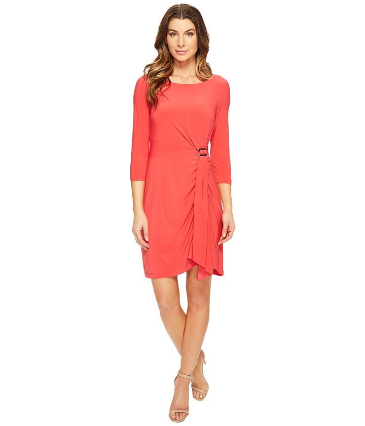 Adrianna Papell - Matte Jersey Draped Skirt