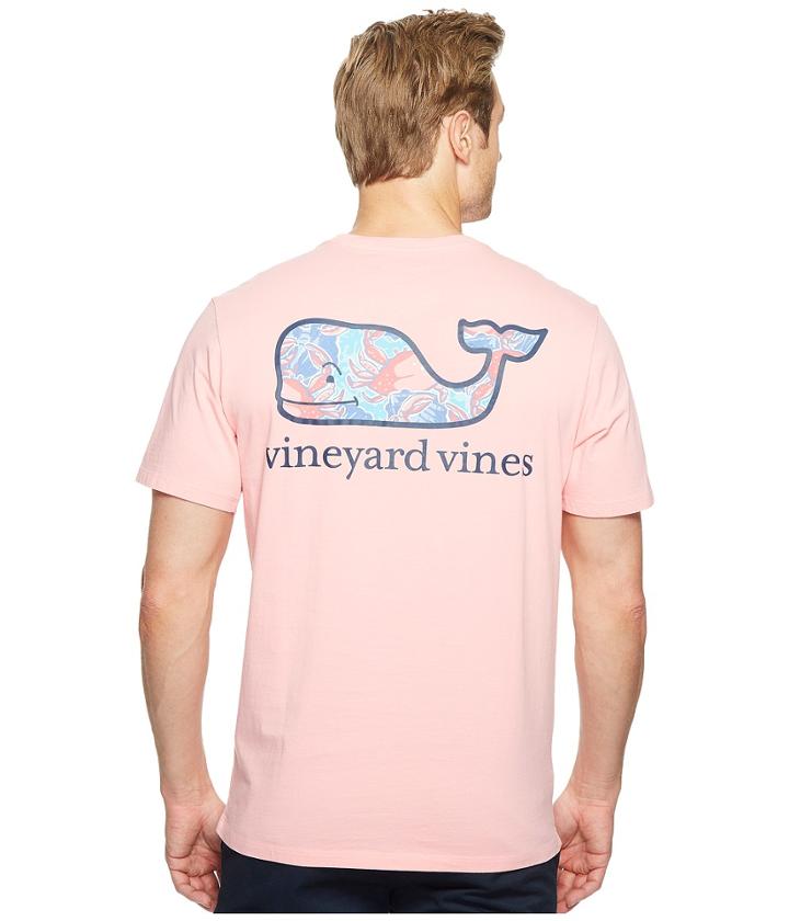Vineyard Vines - Short Sleeve Crab Shell Whale Fill Pocket T-shirt