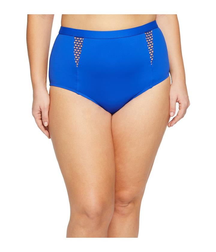 La Blanca - Plus Size All Mesh Up Hi-rise Pant