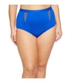 La Blanca - Plus Size All Mesh Up Hi-rise Pant