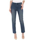 Miraclebody Jeans - Five-pocket Angie Skinny Ankle Jeans In Bainbridge Blue