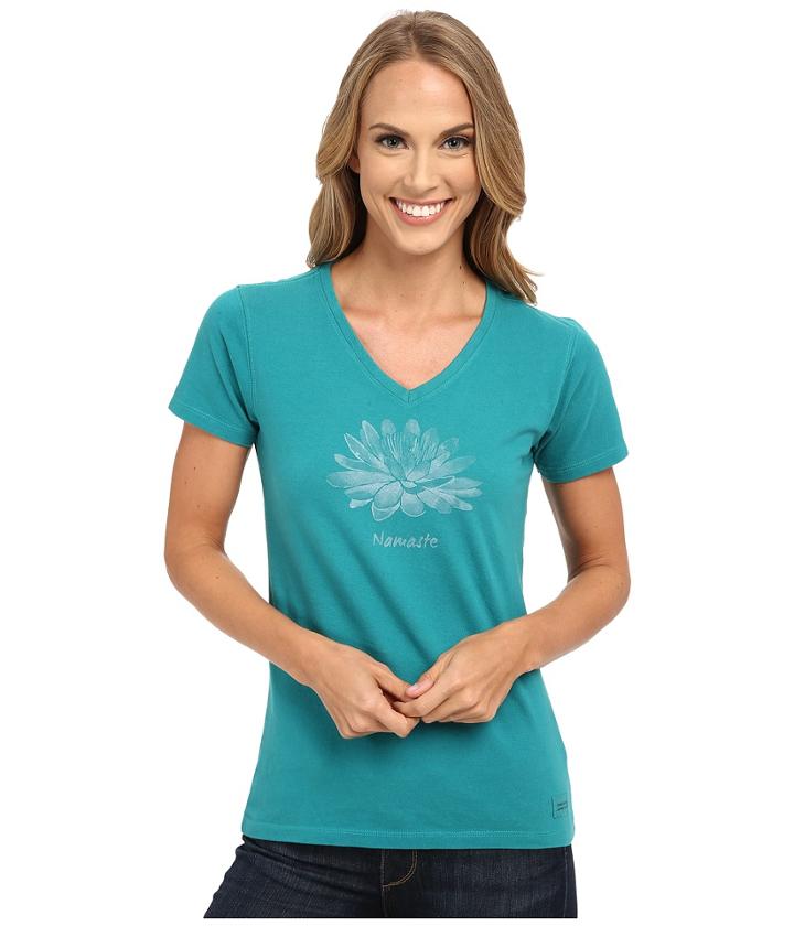 Life Is Good - Namaste Flower Crusher Vee