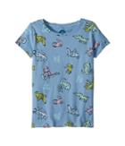 Life Is Good Kids - Happy Dog Print Crusher Tee