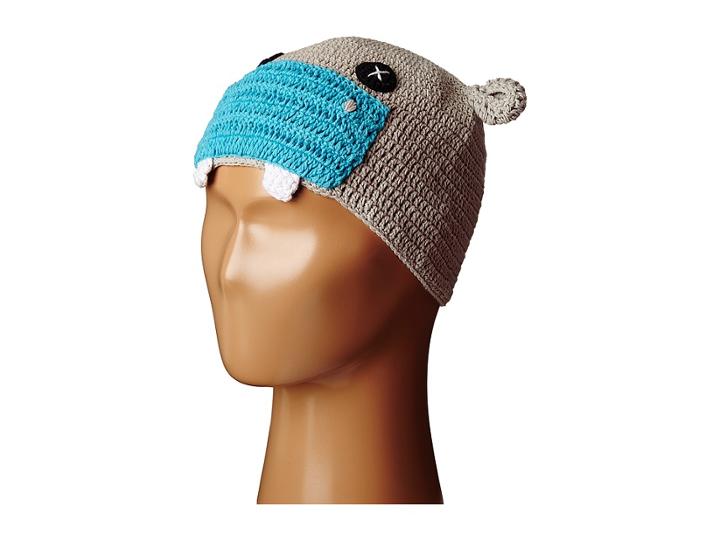 San Diego Hat Company Kids - Cotton Crochet Hippo Beanie