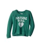 Chaser Kids - Cozy Fleece Nature Girl Raglan Sweatshirt