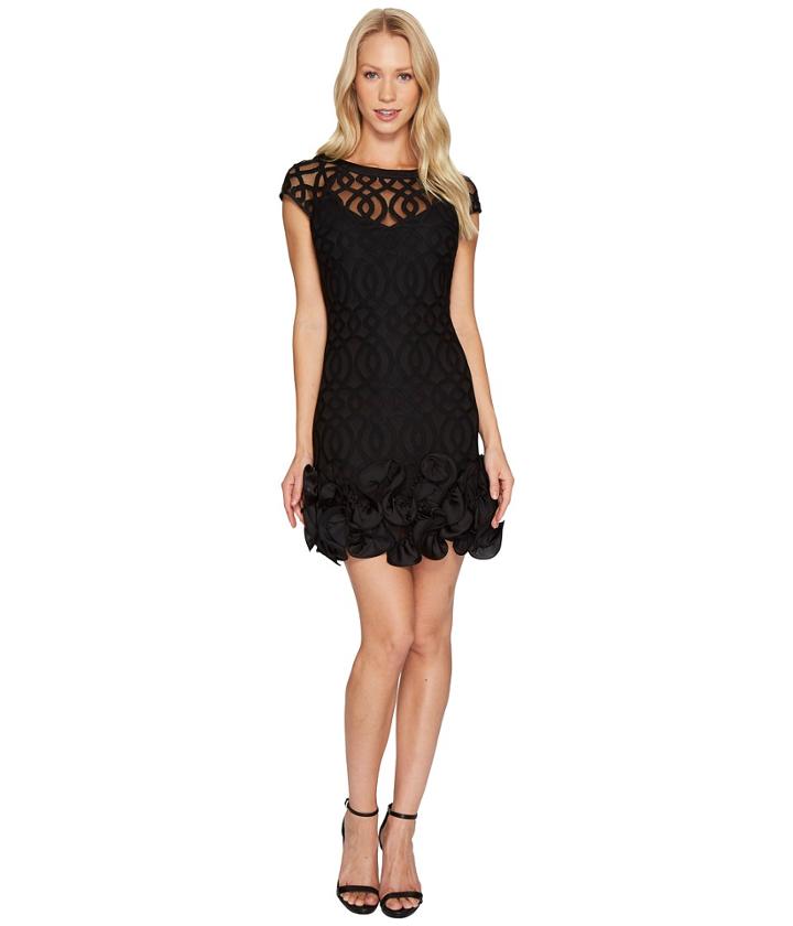 Jessica Simpson - Ruffle Bottom Lattice Dress