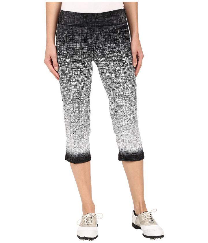 Jamie Sadock - Kashumi Print 28 Pedal Pusher W/ Side Zipper And Button