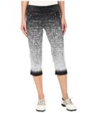 Jamie Sadock - Kashumi Print 28 Pedal Pusher W/ Side Zipper And Button