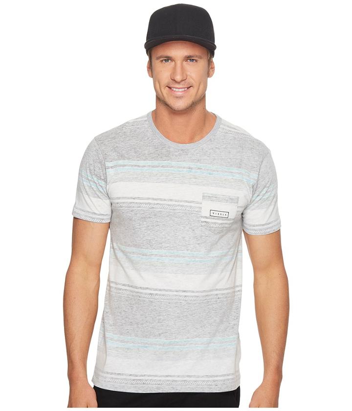 Vissla - Bartlett Reverse Printed Short Sleeve Pocket Knit T-shirt