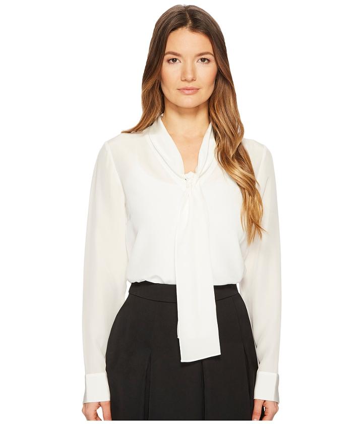 Escada - Nav Scarf Blouse