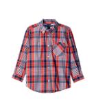 Tommy Hilfiger Kids - Everett Plaid Long Sleeve Shirt