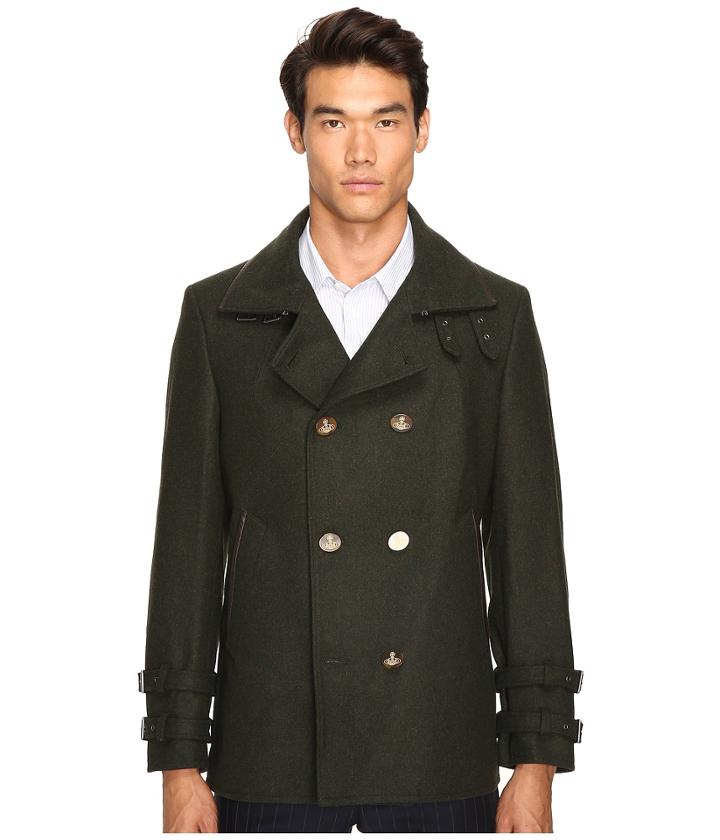 Vivienne Westwood - Classic Melton Armoured Peacoat