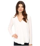 Heather - Silk Double Layer Long Sleeve Top