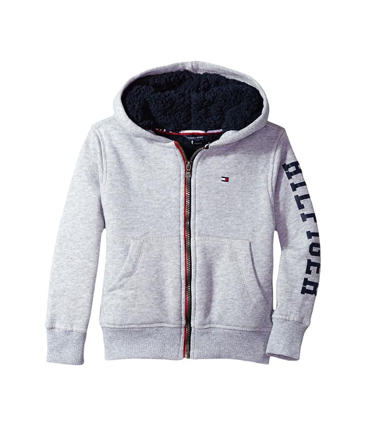 Tommy Hilfiger Kids - Sherpa Lining Full Zip Hoodie