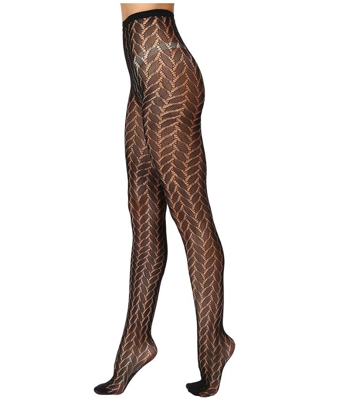 Hue - Bold Herringbone Net Tights
