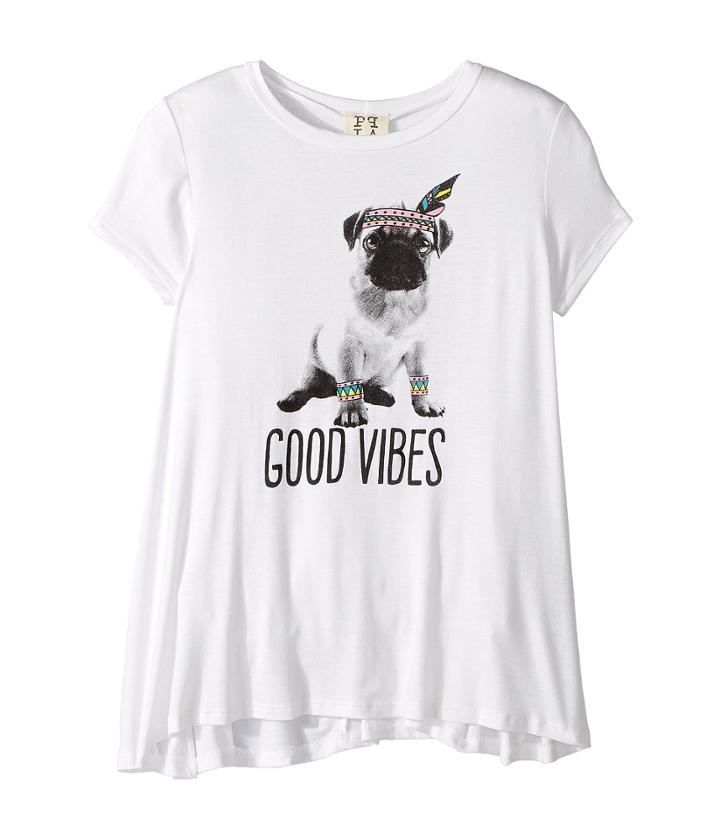 People's Project La Kids - Good Vibes Pup Knit Tee