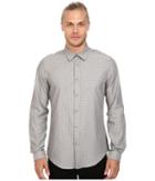 Ben Sherman - Long Sleeve Herringbone Spot Woven Shirt