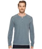 Agave Denim - Riptide Long Sleeve Henley Slub Thermal