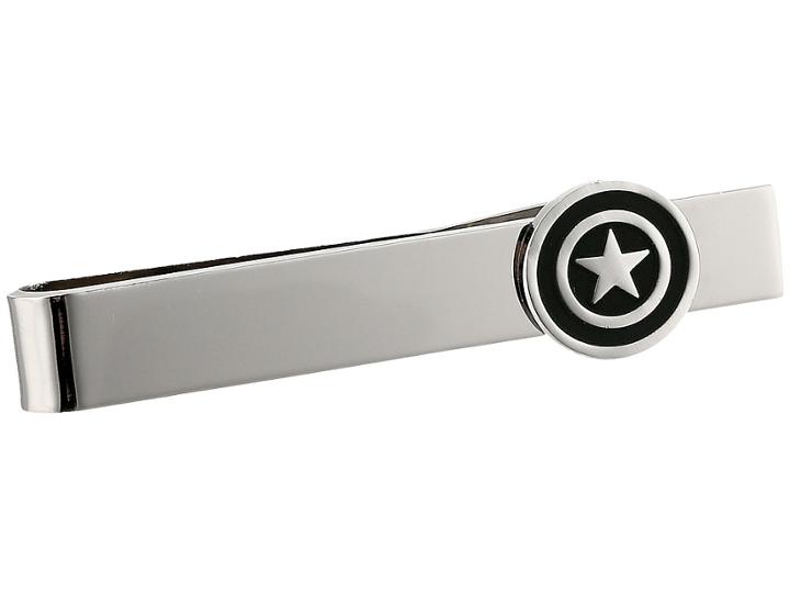 Cufflinks Inc. - Captain America Silver Tie Bar