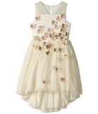 Nanette Lepore Kids - Butterfly Embroidered Tulle Dress