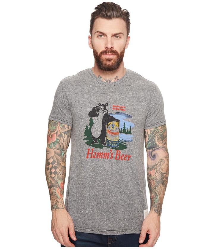 The Original Retro Brand - Short Sleeve Tri-blend Hamms Beer Tee