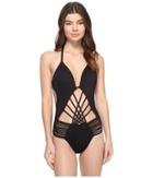 Kenneth Cole - Sexy Solids Push-up One-piece