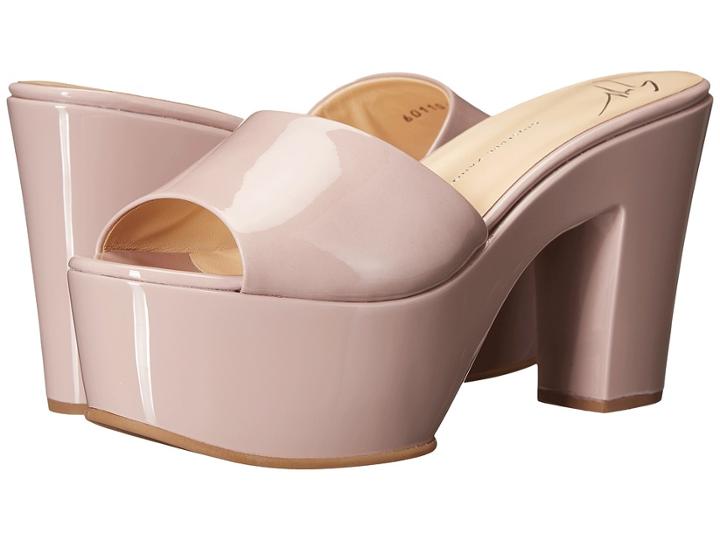 Giuseppe Zanotti - Patent Open Toe Clog