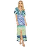 Hale Bob - Meeting Of The Minds Stretch Satin Woven Maxi Dress