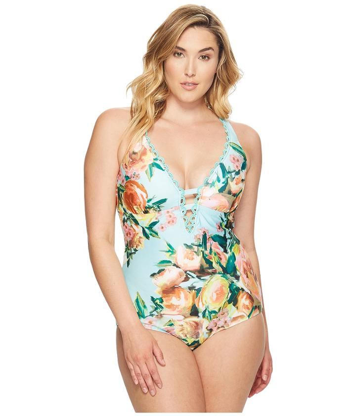 Becca By Rebecca Virtue - Plus Size High Tea One-piece