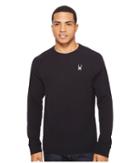 Spyder - Vintage Jersey Waffle Long Sleeve Crew Shirt