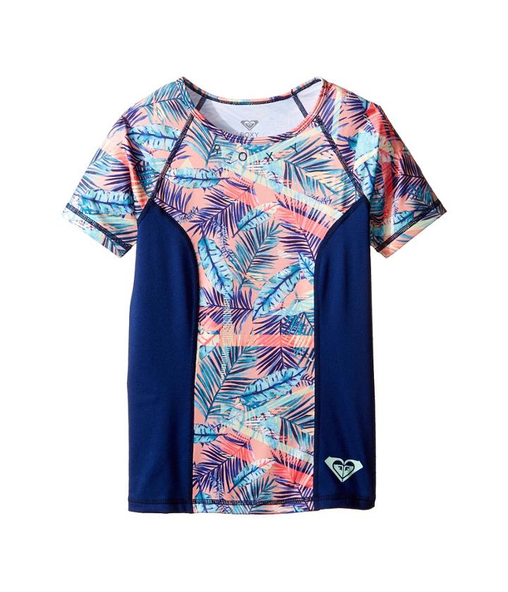Roxy Kids - Four Shore Short Sleeve Rashguard