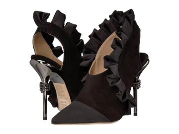 Racine Carree - Ruffle Trim Heel